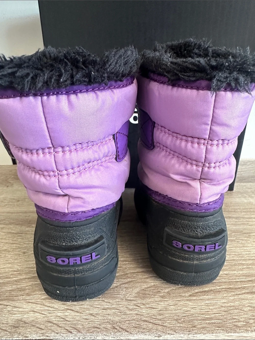 Sorel Snow Commander Insulated Winter Boot 6 Violet Gumdrop